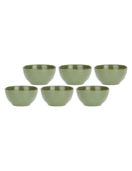 Rose e Tulipani·concerto Verde Oliva Coppetta 11 Cm·ø 11 Cm·stoneware Ø 11 Cm