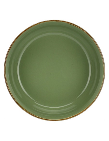 Rose e Tulipani·concerto Verde Oliva Insalat 20 Cm·ø 20 Cm·stoneware Ø 20 Cm