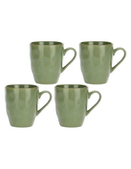 Rose e Tulipani·concerto Verde Oliva Mug·430 Cc·stoneware