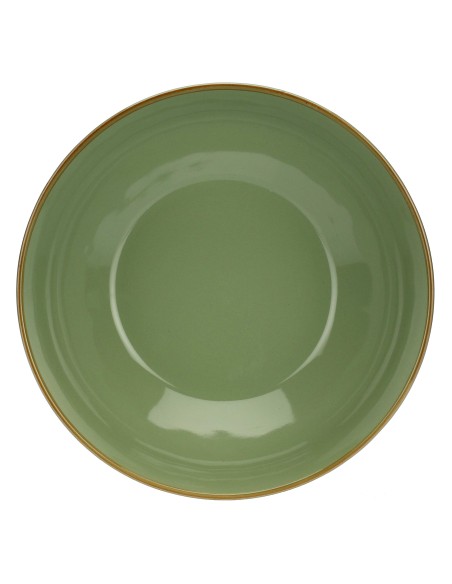 Rose e Tulipani·concerto Verde Oliva Insalat 26 Cm·ø 26 Cm·stoneware Ø 26 Cm