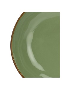 Rose e Tulipani·concerto Verde Oliva Piatto Fondo 21 Cm·ø 21 Cm·stoneware Ø 21 Cm 2