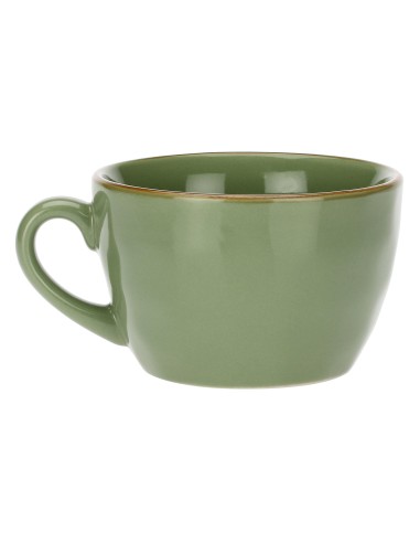 Rose e Tulipani·concerto Verde Oliva Taz Colazione·420 Cc·stoneware
