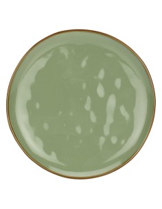 Rose e Tulipani·concerto Verde Oliva Piatto Frutta 20 Cm·ø 20 Cm·stoneware Ø 20 Cm