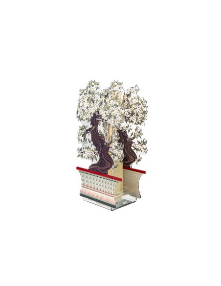 Vesta Home - Bonsai Jasmine Profumatore Piccolo 100 Ml Bianco·bianco·12,6 X 7,5 X 22 H Th. 3 Mm