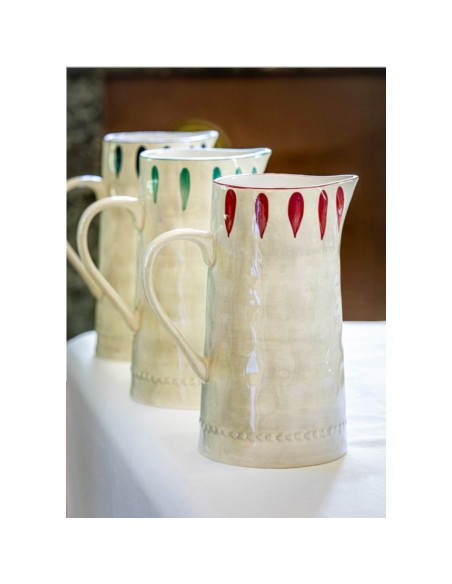 Rose e Tulipani· Domitilla Blu Notte Caraffa·ø12x21,5 Cm·stoneware