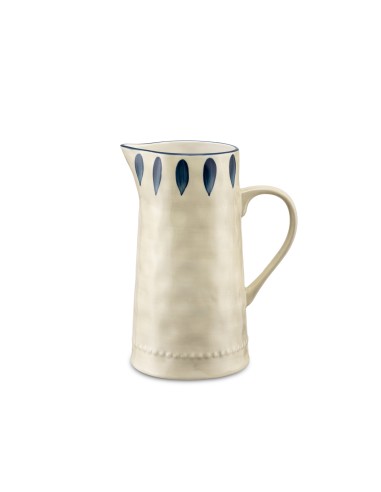 Rose e Tulipani· Domitilla Blu Notte Caraffa·ø12x21,5 Cm·stoneware