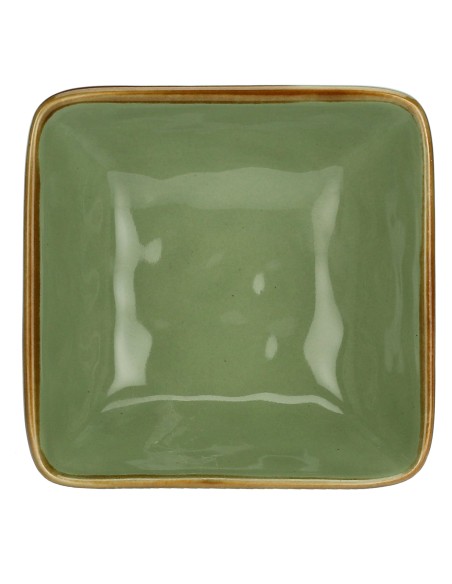 Rose e Tulipani·concerto Verde Oliva Ciot Quad 8 Cm·8x8 Cm·stoneware