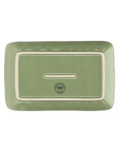 Rose e Tulipani·concerto Verde Oliva Vass Rett 20x13·20x13 Cm·stoneware 2