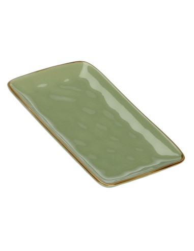 Rose e Tulipani·concerto Verde Oliva Vass Rett 20x13·20x13 Cm·stoneware