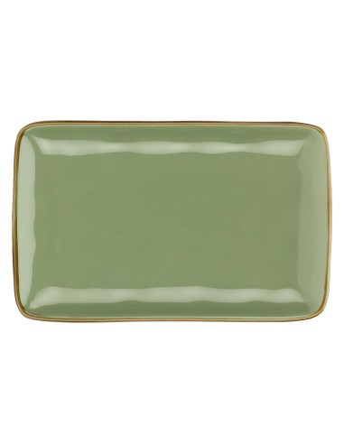 Rose e Tulipani·concerto Verde Oliva Vass Rett 20x13·20x13 Cm·stoneware