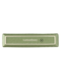 Rose e Tulipani·concerto Verde Oliva Vass Rett 32x8·32x8 Cm·stoneware 2