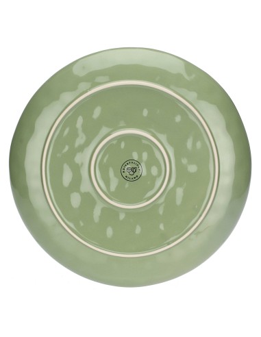 Rose e Tulipani·concerto Verde Oliva Vass Rot 32 Cm·ø 32 Cm·stoneware Ø 32 Cm