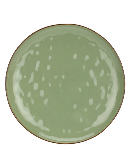 Rose e Tulipani·concerto Verde Oliva Vass Rot 32 Cm·ø 32 Cm·stoneware Ø 32 Cm