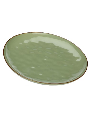 Rose e Tulipani·concerto Verde Oliva Vass Rot 32 Cm·ø 32 Cm·stoneware Ø 32 Cm