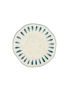 Rose e Tulipani· Domitilla Blu Notte Piatto Frutta·ø20 Cm·stoneware