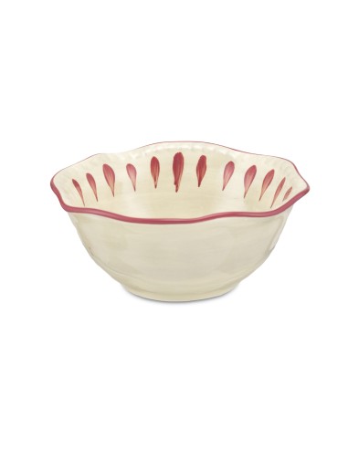 Rose e Tulipani·Domitilla Magenta Ciotola Piccola·ø15x6 Cm·stoneware