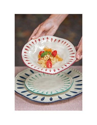 Rose e Tulipani·Domitilla Magenta Ciotola Piccola·ø15x6 Cm·stoneware