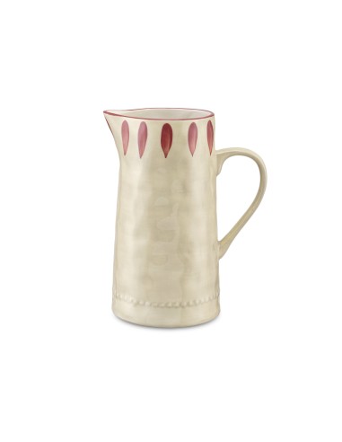 Rose e Tulipani· Domitilla Magenta Caraffa·ø12x21,5 Cm·stoneware