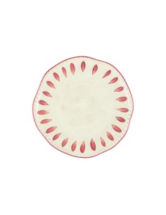Rose e Tulipani· Domitilla Magenta Piatto Piano·ø27,3 Cm·stoneware
