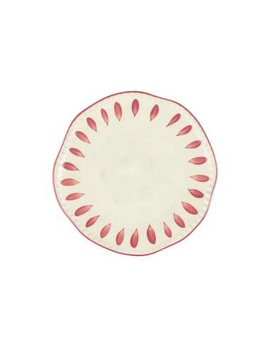 Rose e Tulipani· Domitilla Magenta Piatto Piano·ø27,3 Cm·stoneware
