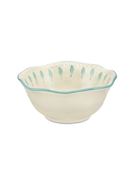 Rose e Tulipani· Domitilla Verde Acqua Ciotola Piccola·ø15x6 Cm·stoneware