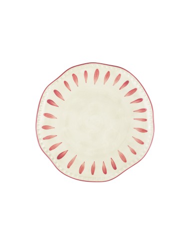 Rose e Tulipani· Domitilla Magenta Piatto Frutta·ø20 Cm·stoneware