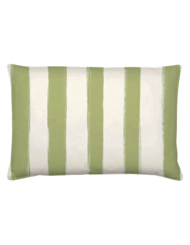 Rose e Tulipani· Litorale Cuscino sfoderabile Verde·40x60 Cm·tessuto