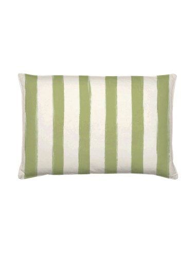 Rose e Tulipani· Litorale Cuscino sfoderabile Verde·50x80 Cm·tessuto