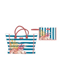 Rose e Tulipani· Litorale Borsa Pochette·tessuto