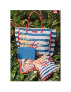 Rose e Tulipani· Litorale Borsa Pochette·tessuto 2