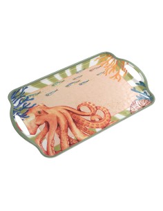Rose e Tulipani· Litorale Vassoio Manici·49x29,5xh3 Cm·melamina Gift Box