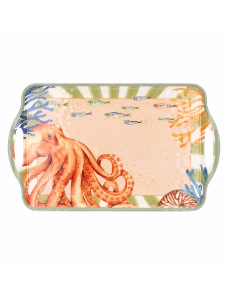 Rose e Tulipani· Litorale Vassoio Manici·49x29,5xh3 Cm·melamina Gift Box