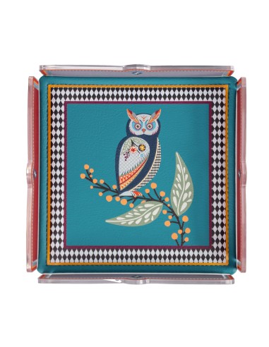 Vesta Home - Vuotatasche Sogno·gufo·14 X 14 X 3,3 H Cm Th. 4 Mm