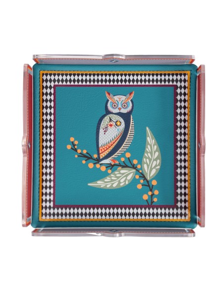 Vesta Home - Vuotatasche Sogno·gufo·14 X 14 X 3,3 H Cm Th. 4 Mm