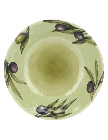Rose e Tulipani· Olyvia Set 2 Piatti Fondi ø 21 Cm·melamina Gift Box