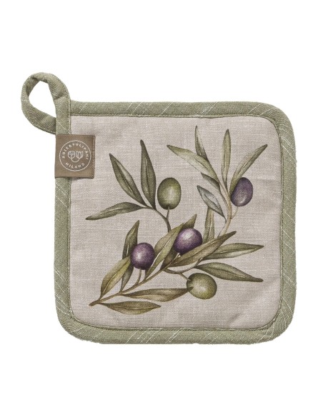 Rose e Tulipani· Olyvia Set Guantone Presina·18x30 Cm + 17x17 Cm·tessuto Gift Box
