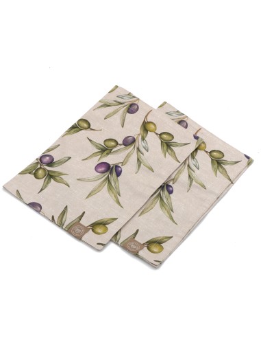 Rose e Tulipani· Olyvia Set 2 Tovagliette·33x45 Cm·tessuto Gift Box