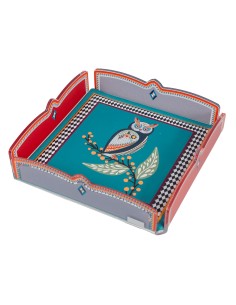 Vesta Home - Vuotatasche Sogno·gufo·14 X 14 X 3,3 H Cm Th. 4 Mm