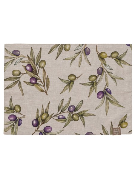 Rose e Tulipani· Olyvia Set 2 Tovagliette·33x45 Cm·tessuto Gift Box