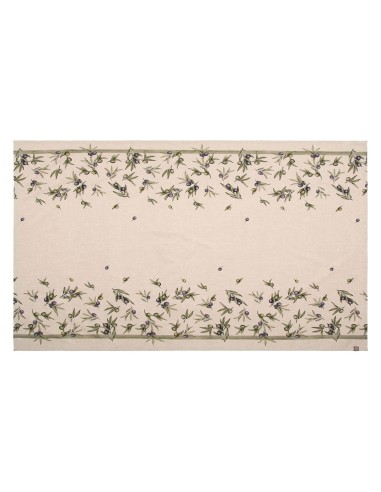 Rose e Tulipani· Olyvia Tovaglia 12 posti Antimacchia·150x260 Cm·tessuto Gift Box