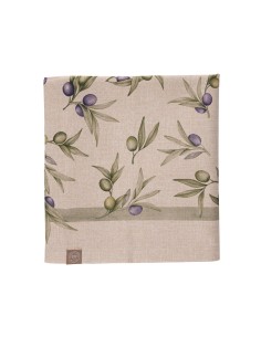 Rose e Tulipani· Olyvia Tovaglia 12 posti Antimacchia·150x260 Cm·tessuto Gift Box