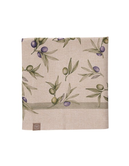 Rose e Tulipani· Olyvia Tovaglia 12 posti Antimacchia·150x260 Cm·tessuto Gift Box