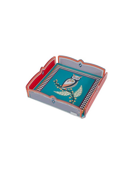 Vesta Home - Vuotatasche Sogno·gufo·14 X 14 X 3,3 H Cm Th. 4 Mm