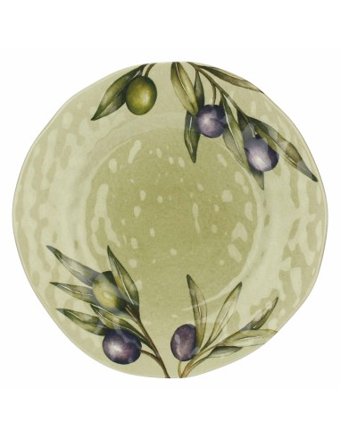 Rose e Tulipani· Olyvia Set 2 Piatti Frutta ø 21 Cm·melamina Gift Box