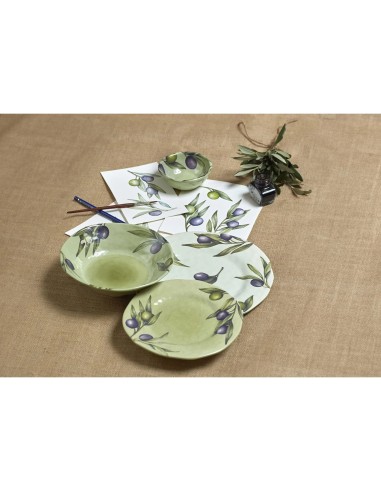 Rose e Tulipani· Olyvia Set 2 Piatti Piani ø 27 Cm·melamina Gift Box