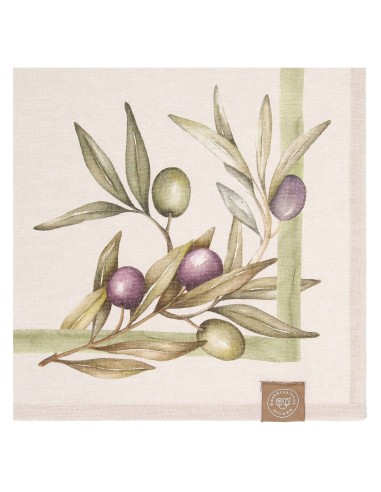 Rose e Tulipani· Olyvia Set 2 Strofinacci·50x70 Cm·tessuto Gift Box