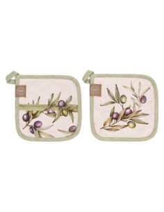 Rose e Tulipani· Olyvia Set 2 Presine·17x17 Cm·tessuto Gift Box 2