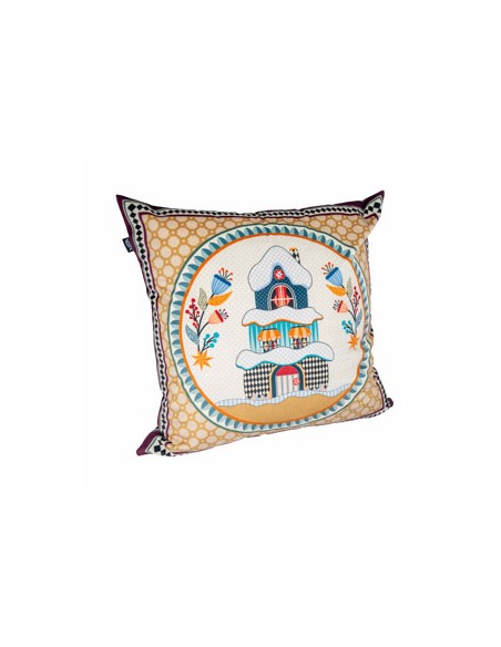 Vesta Home - Fodera Cuscino 50x50·casetta·50 X 50 H