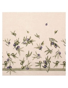 Rose e Tulipani· Olyvia Tovaglia 6 Antimacchia·150x200 Cm·tessuto Gift Box 2