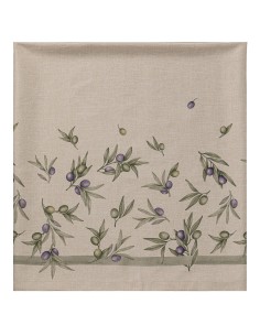 Rose e Tulipani· Olyvia Tovaglia 6 Antimacchia·150x200 Cm·tessuto Gift Box